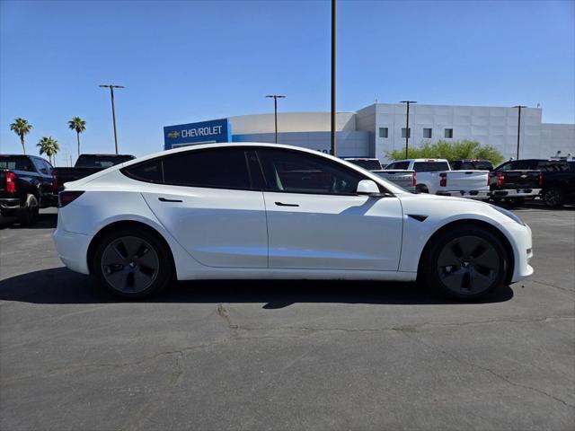 used 2023 Tesla Model 3 car, priced at $25,100