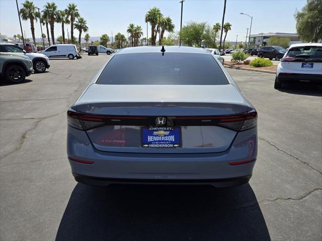 used 2025 Honda Accord car, priced at $30,991
