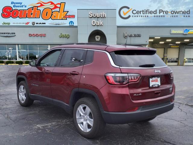 used 2022 Jeep Compass car, priced at $23,881