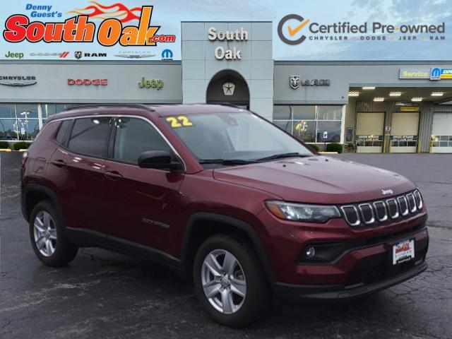 used 2022 Jeep Compass car, priced at $23,881