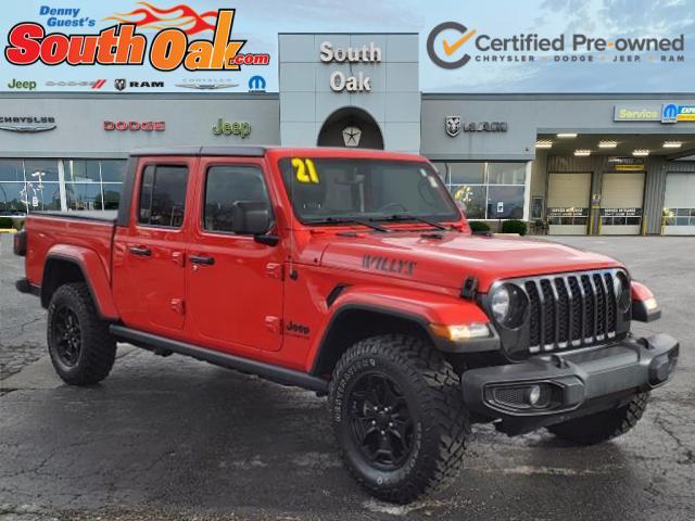 used 2021 Jeep Gladiator car, priced at $35,481