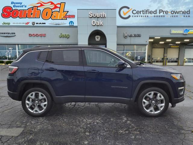 used 2021 Jeep Compass car, priced at $21,681