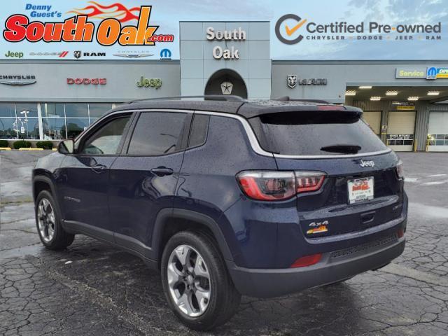 used 2021 Jeep Compass car, priced at $21,681