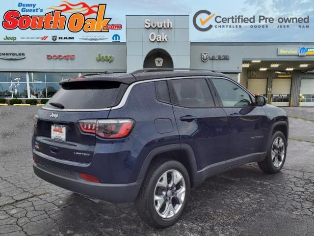 used 2021 Jeep Compass car, priced at $21,681