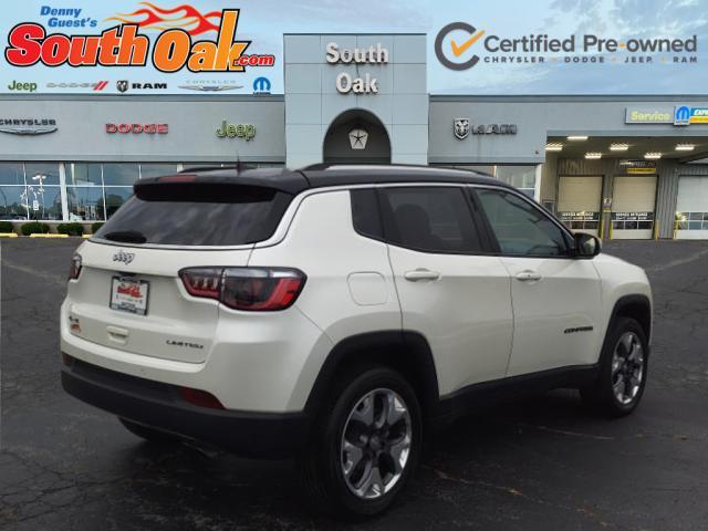 used 2021 Jeep Compass car, priced at $24,881