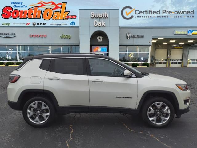 used 2021 Jeep Compass car, priced at $24,881