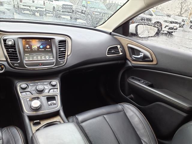 used 2015 Chrysler 200 car, priced at $9,881