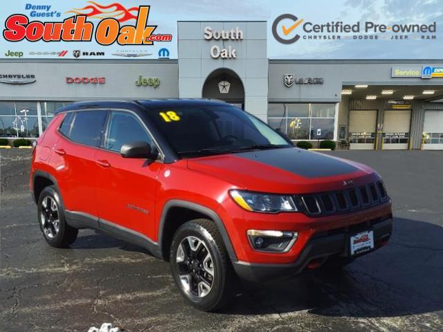 used 2018 Jeep Compass car, priced at $21,291