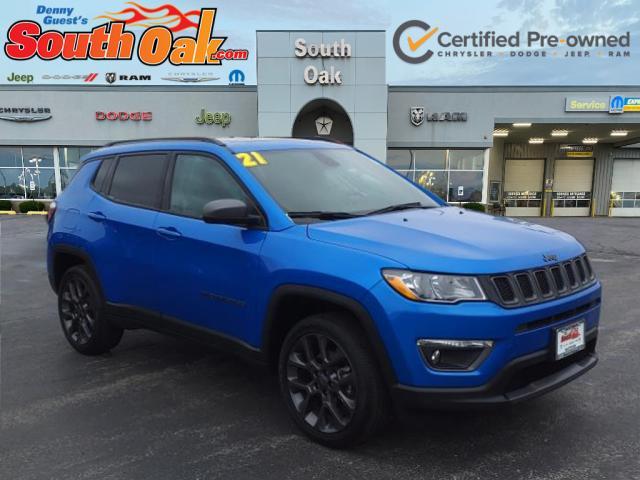 used 2021 Jeep Compass car, priced at $23,881