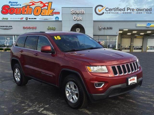 used 2015 Jeep Grand Cherokee car, priced at $16,881