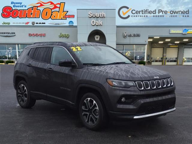 used 2022 Jeep Compass car, priced at $25,881