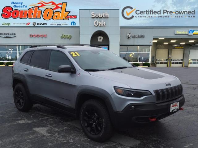 used 2021 Jeep Cherokee car, priced at $28,881