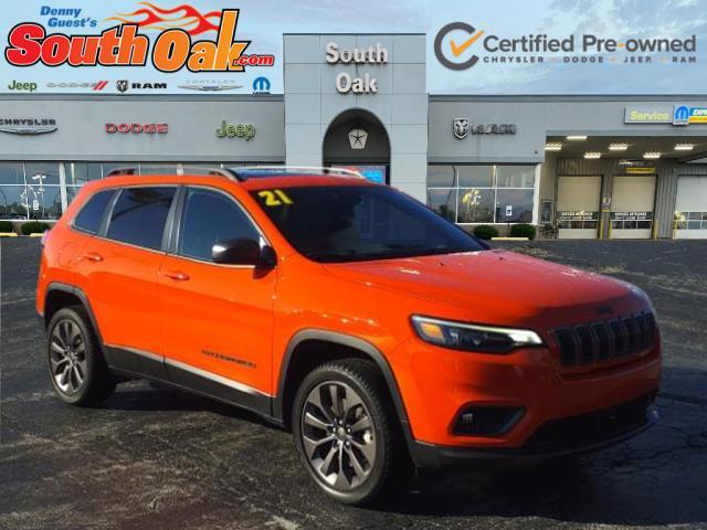 used 2021 Jeep Cherokee car, priced at $24,881