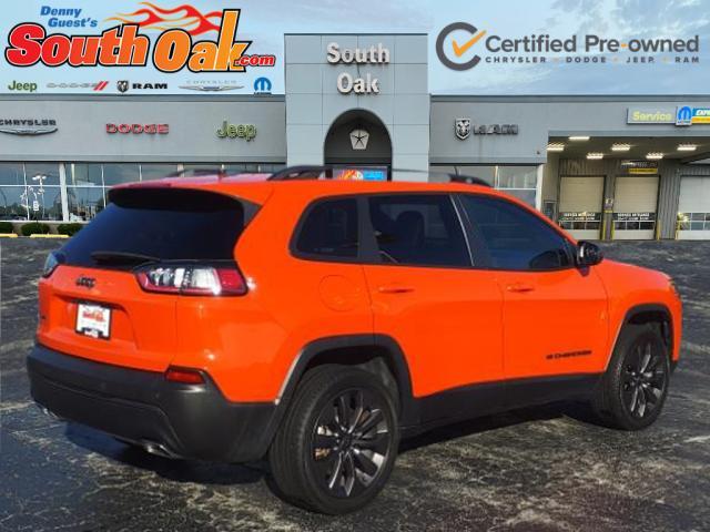 used 2021 Jeep Cherokee car, priced at $24,881