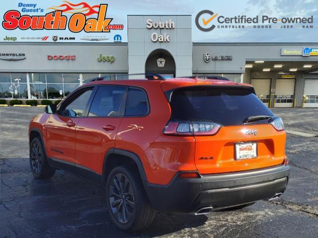 used 2021 Jeep Cherokee car, priced at $24,881