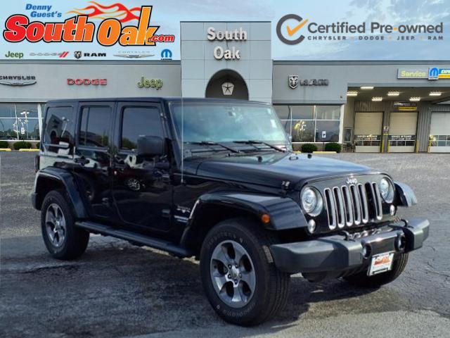 used 2017 Jeep Wrangler Unlimited car, priced at $18,881