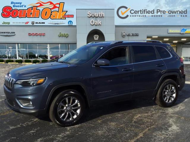 used 2021 Jeep Cherokee car, priced at $21,881