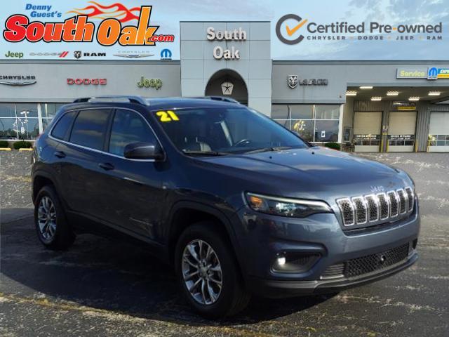 used 2021 Jeep Cherokee car, priced at $21,881