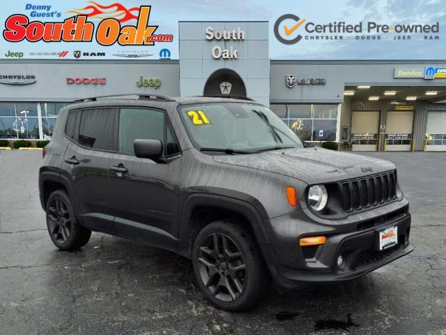 used 2021 Jeep Renegade car, priced at $17,381