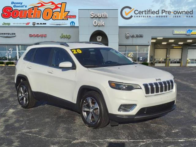 used 2020 Jeep Cherokee car, priced at $15,881