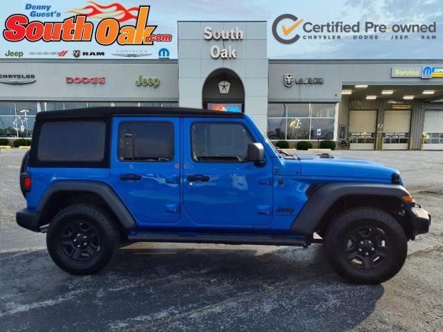 used 2024 Jeep Wrangler car, priced at $34,881