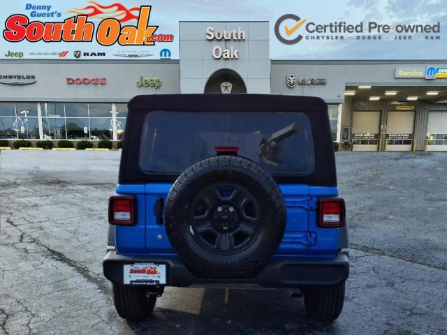used 2024 Jeep Wrangler car, priced at $34,881