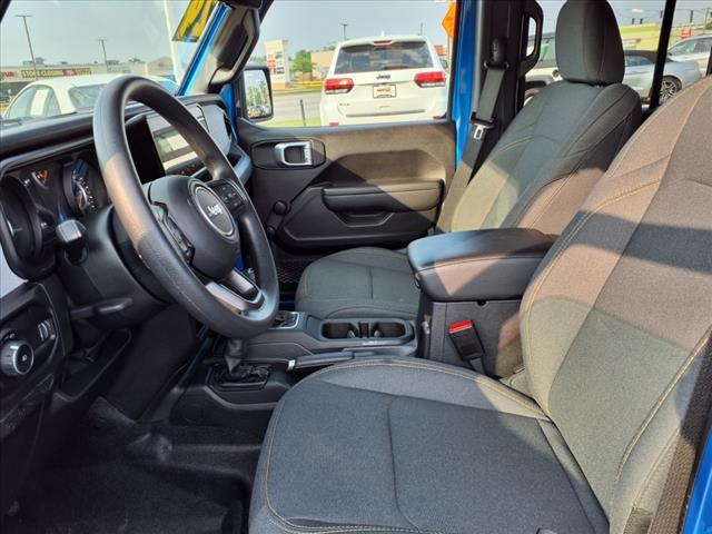 used 2024 Jeep Wrangler car, priced at $34,881