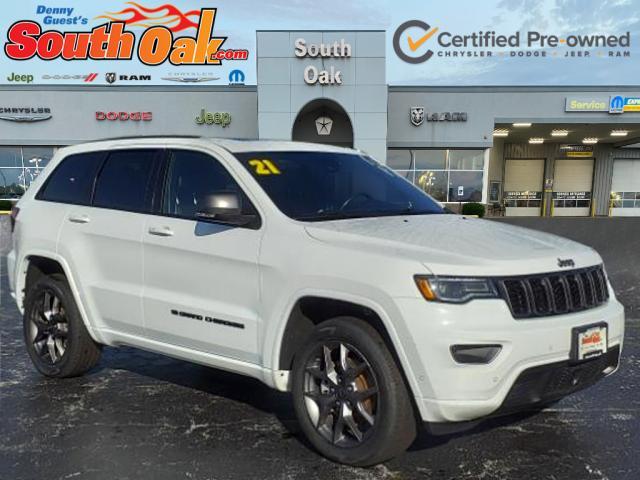 used 2021 Jeep Grand Cherokee car, priced at $30,881