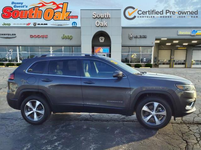 used 2021 Jeep Cherokee car, priced at $24,881