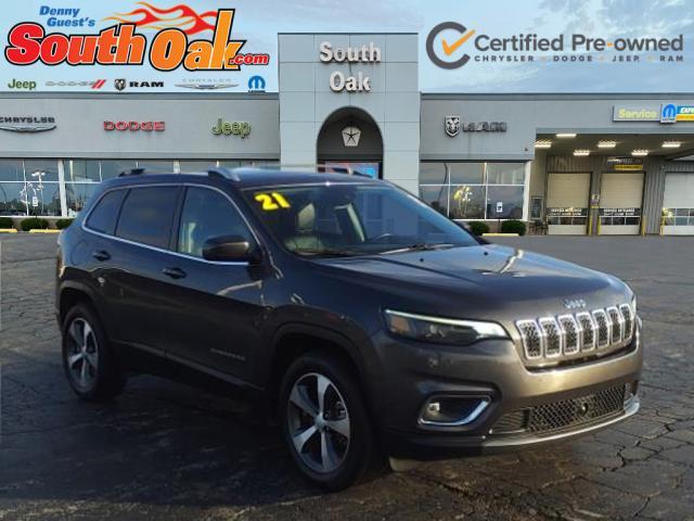 used 2021 Jeep Cherokee car, priced at $24,881