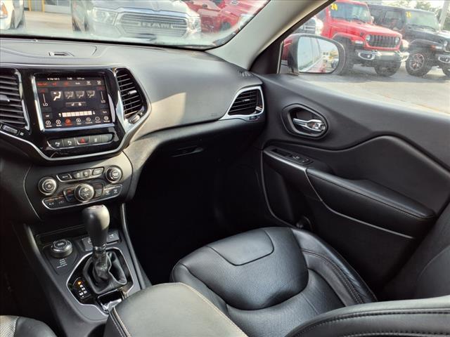 used 2019 Jeep Cherokee car, priced at $18,381