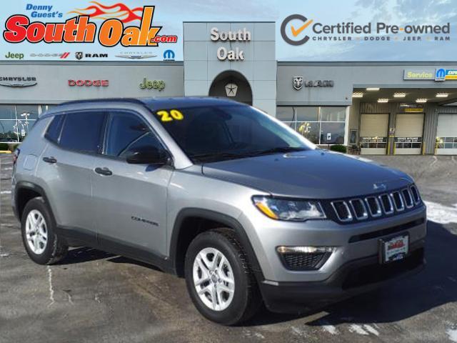 used 2020 Jeep Compass car, priced at $18,681