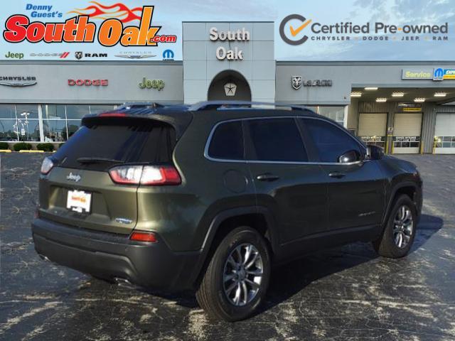 used 2021 Jeep Cherokee car, priced at $22,881