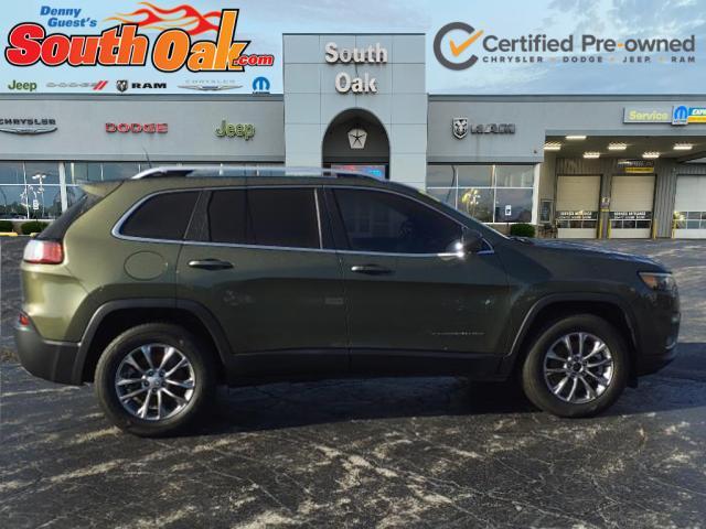 used 2021 Jeep Cherokee car, priced at $22,881