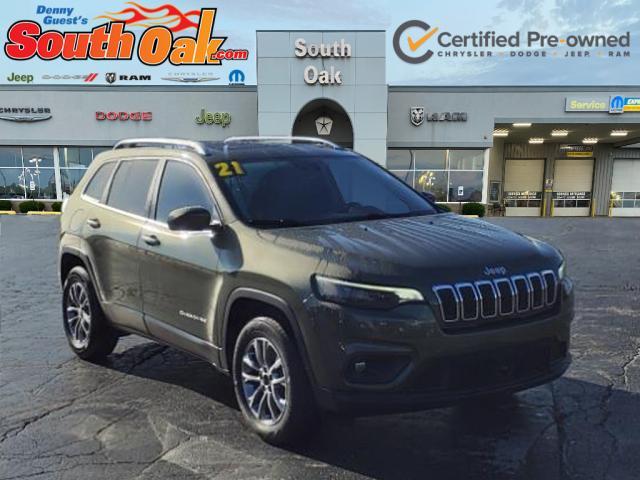 used 2021 Jeep Cherokee car, priced at $22,881