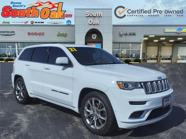 used 2021 Jeep Grand Cherokee car, priced at $33,881