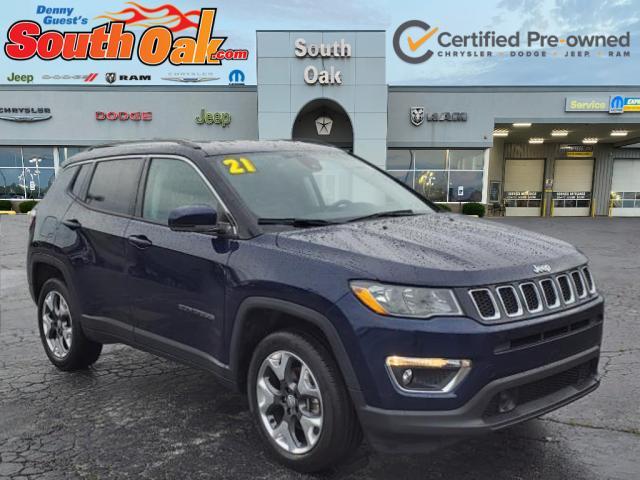 used 2021 Jeep Compass car, priced at $22,881