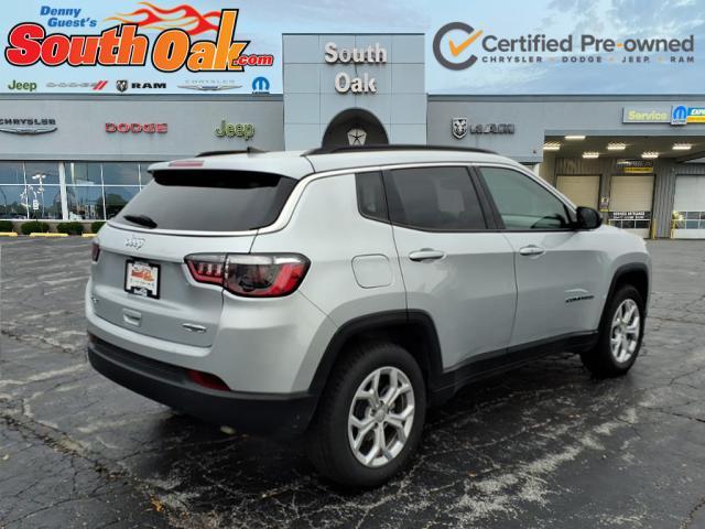 used 2024 Jeep Compass car, priced at $20,381