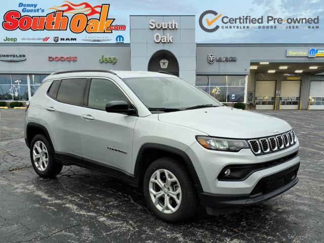 used 2024 Jeep Compass car, priced at $20,381