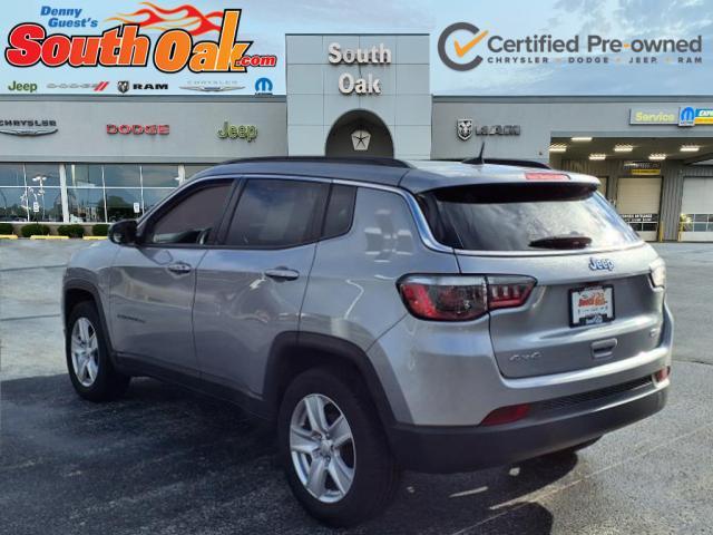 used 2022 Jeep Compass car, priced at $18,881