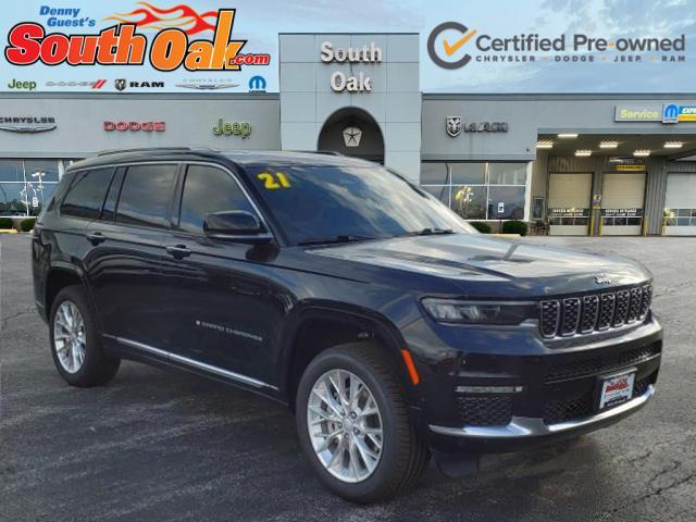 used 2021 Jeep Grand Cherokee L car, priced at $38,881