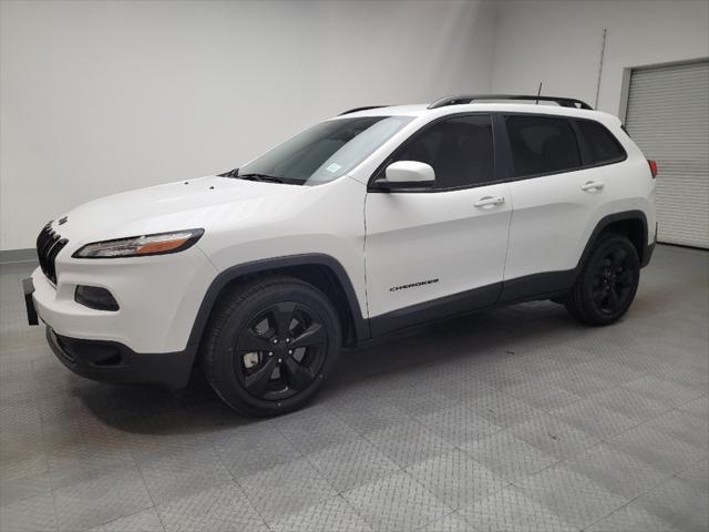 used 2017 Jeep Cherokee car, priced at $18,995