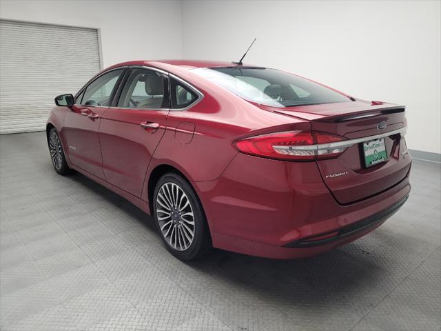 used 2017 Ford Fusion Hybrid car, priced at $15,395