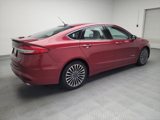 used 2017 Ford Fusion Hybrid car, priced at $15,395