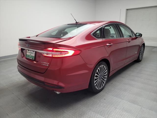 used 2017 Ford Fusion Hybrid car, priced at $15,395