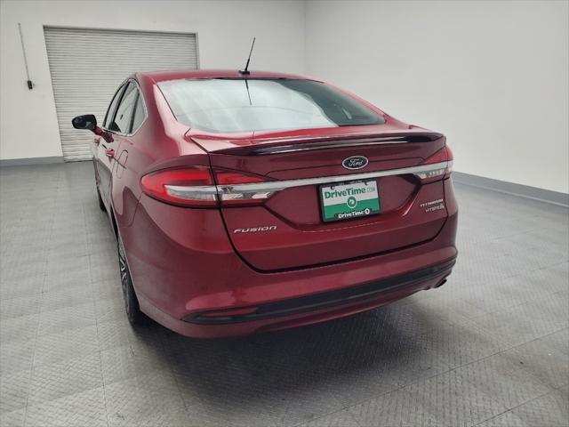 used 2017 Ford Fusion Hybrid car, priced at $15,395