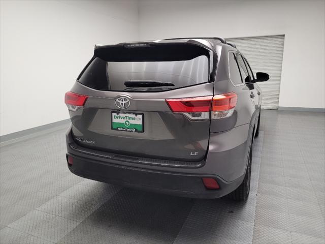 used 2018 Toyota Highlander car, priced at $22,395