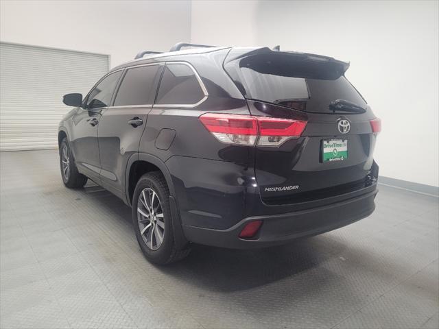 used 2017 Toyota Highlander car, priced at $23,495