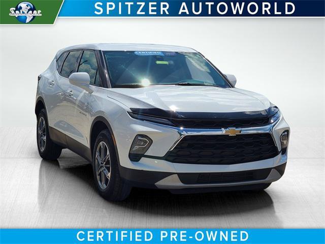 used 2023 Chevrolet Blazer car, priced at $24,794
