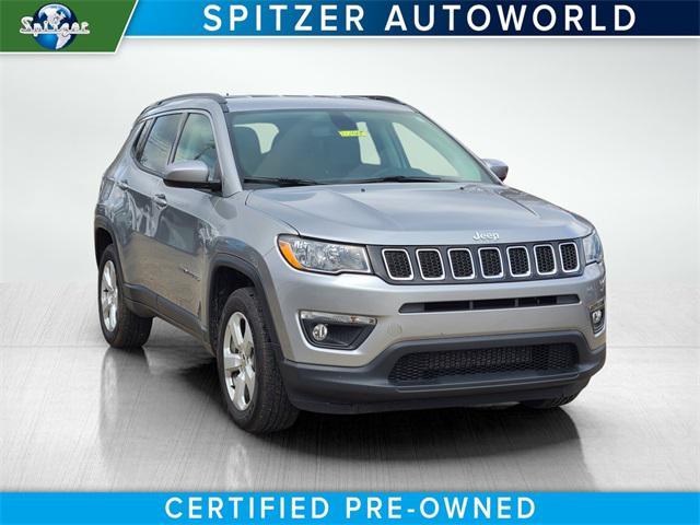 used 2021 Jeep Compass car, priced at $17,988